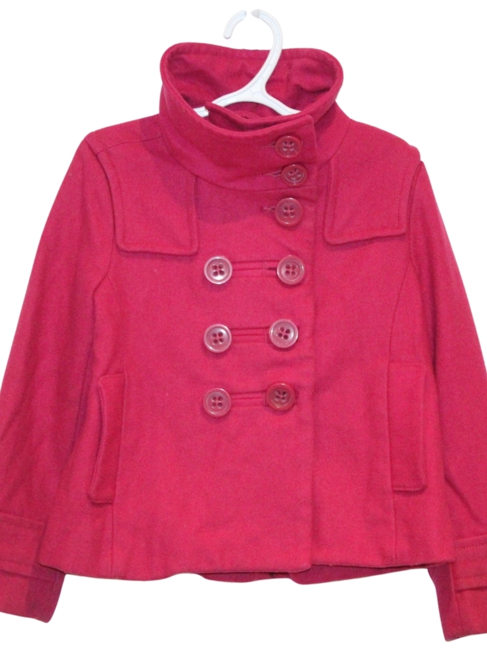 2/$30 🏷 Gap Dark Pink Peacoat Size 6/7